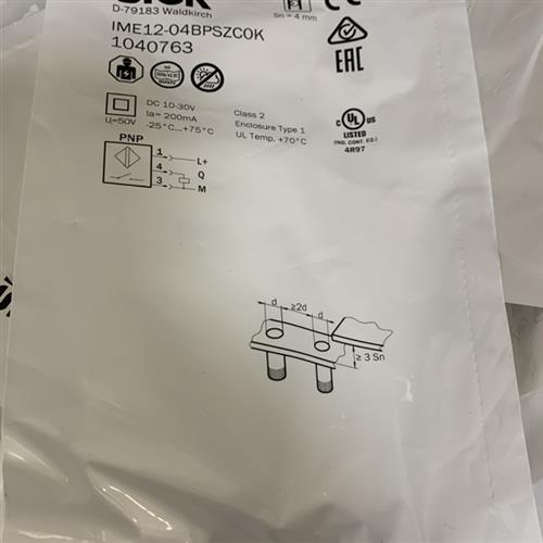 德国西克SICK接近开关IME12-04BPSZC0K原装正品假一罚十