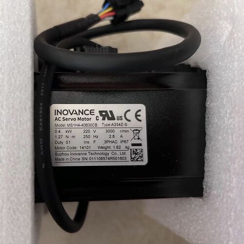 全新 汇川电机MS1H4-40B30CB-A334Z-S束腰型带刹车 原装正品 现货