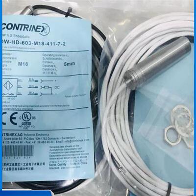 Contrinex耐高温接近开关DW-HD-601-603-M18-411