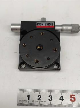 西格玛 KSP-406M手动旋转工作台微调转动粗调360微调5 铜