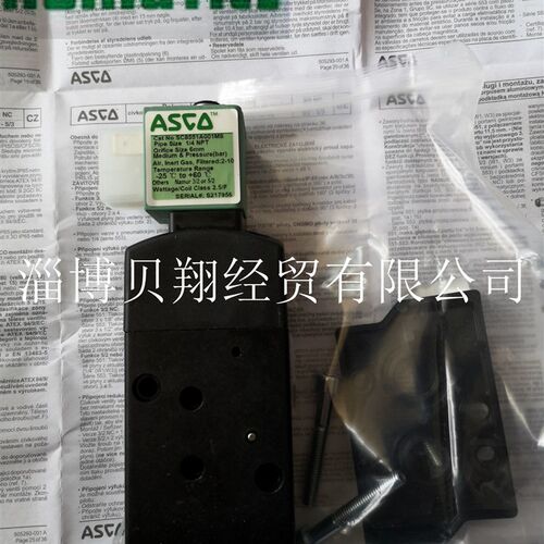 美国ASCO电磁阀两位五通SC8551A001MS SC8551A005MS原装正品