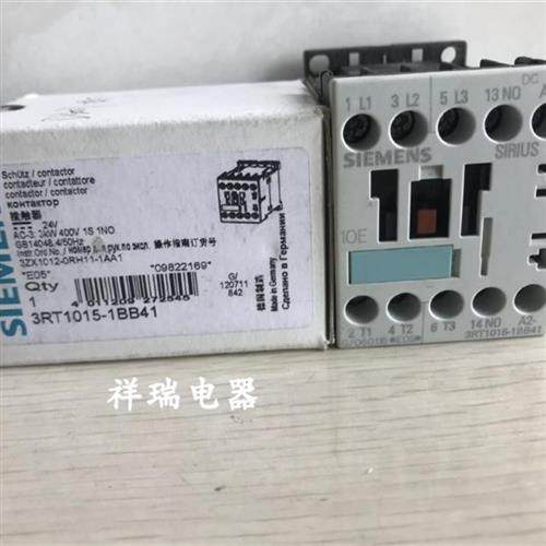 全新原装小型接触器3RT1015-1BB42 3RT1015-1BB41