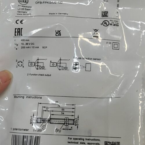 IFM易福门全新原装正品OF5027