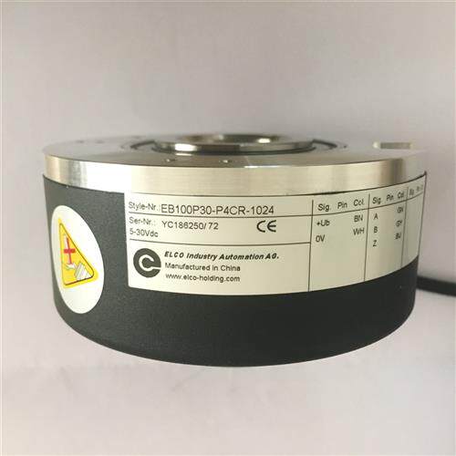 EB100P30-P4CR-1024电机主机电梯编码器空心轴30轴宜科编码器