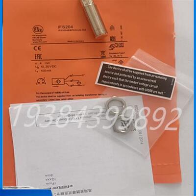 易福门传感器IFS200 IFS201 IFS202 IFS204 IFS208 IFS207 IFS209