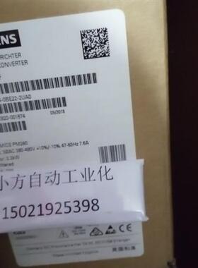 6SL3224-0BE22-2UA0 SINAMICS G120 功率模块 PM 240未过滤
