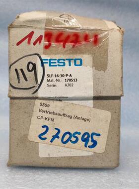 /费斯托 滑台气缸 SLF-16-30-P-A 170513 全新原包装现货
