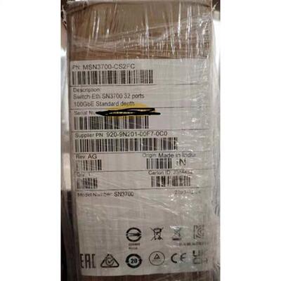 全新msn3700-cs2fc Mellanox迈络思3700以太网交换机QSFP28 100G