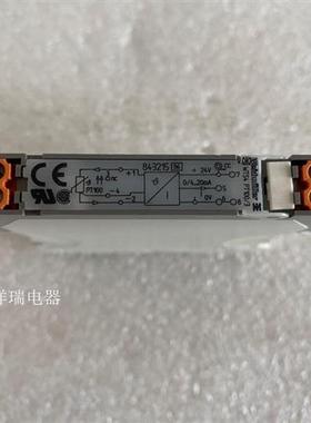 正品隔离器WTS4 PT100/3 843215