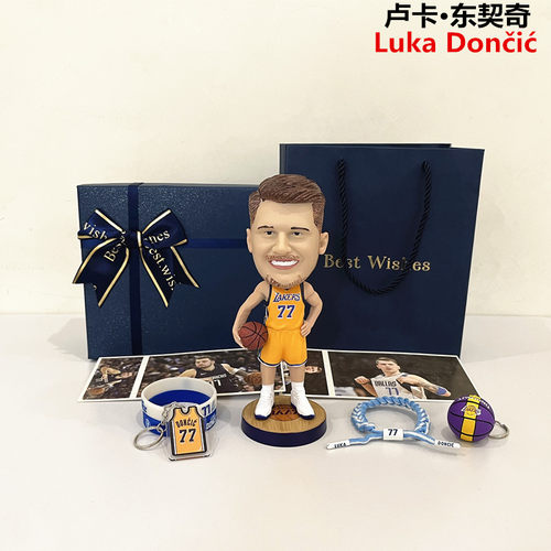 湖人东契奇手办周边生日礼物男生