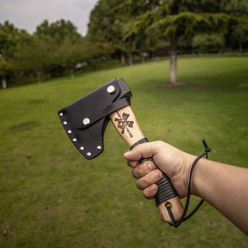 g&b暴躁熊 尼曼斧锻造斧头锻打木工斧劈柴斧户外斧消防开山斧手斧