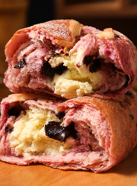 焙叔的店火龙果荔枝巧克力全欧代餐面包早主食代餐饱腹手作营养