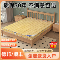 床墊椰棕偏硬護腰護脊純棕櫚10厘米折疊床墊對折租房專用純總墊子