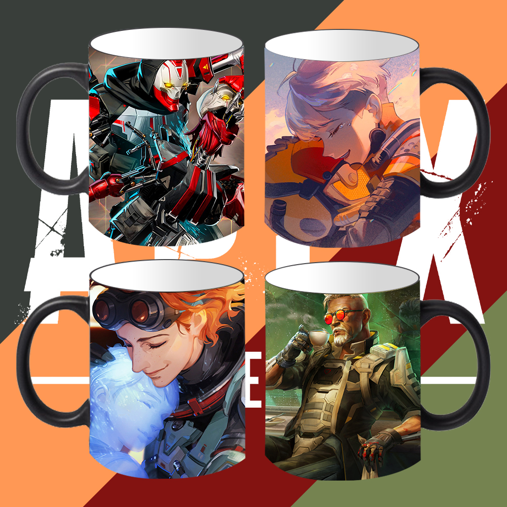 APEX英雄恶灵猎犬游戏周边陶瓷杯