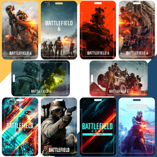 战地6134系列2042游戏定制周边卡套学生卡工作证公交校园饭卡现货