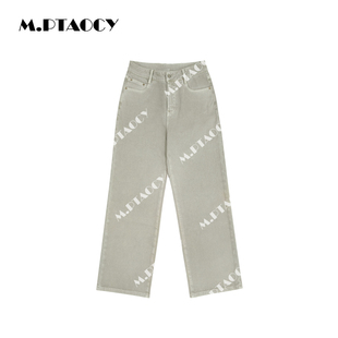 高端定染直筒牛仔裤 桃桃家 温柔通勤神裤 26早春 1144 筷子腿