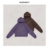 桃桃家 健身外套860 拉链帽衫 一起好状态 lu运动连帽卫衣短款