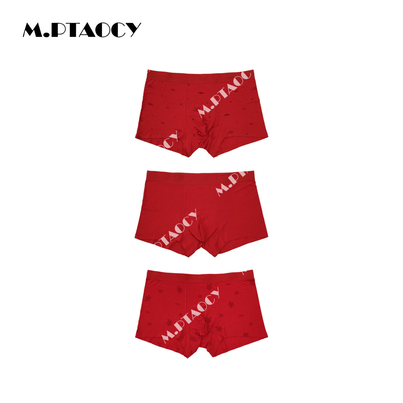 桃桃家【新春限定】立体无缝剪裁久坐不闷本命年红色平角内裤455,女士内衣/男士内衣/家居服,男平角内裤,淘宝优惠券,粉丝福利购,淘宝优惠卷