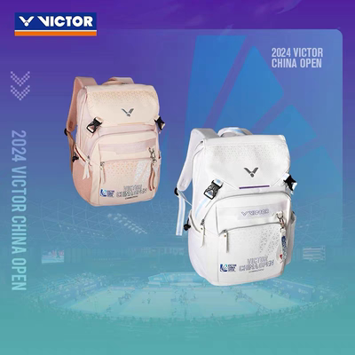 2024victor胜利羽毛球包双肩背包