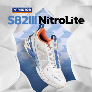 新款VICTOR/威克多羽毛球鞋速度防滑耐磨训练专业运动鞋 S82IIINL
