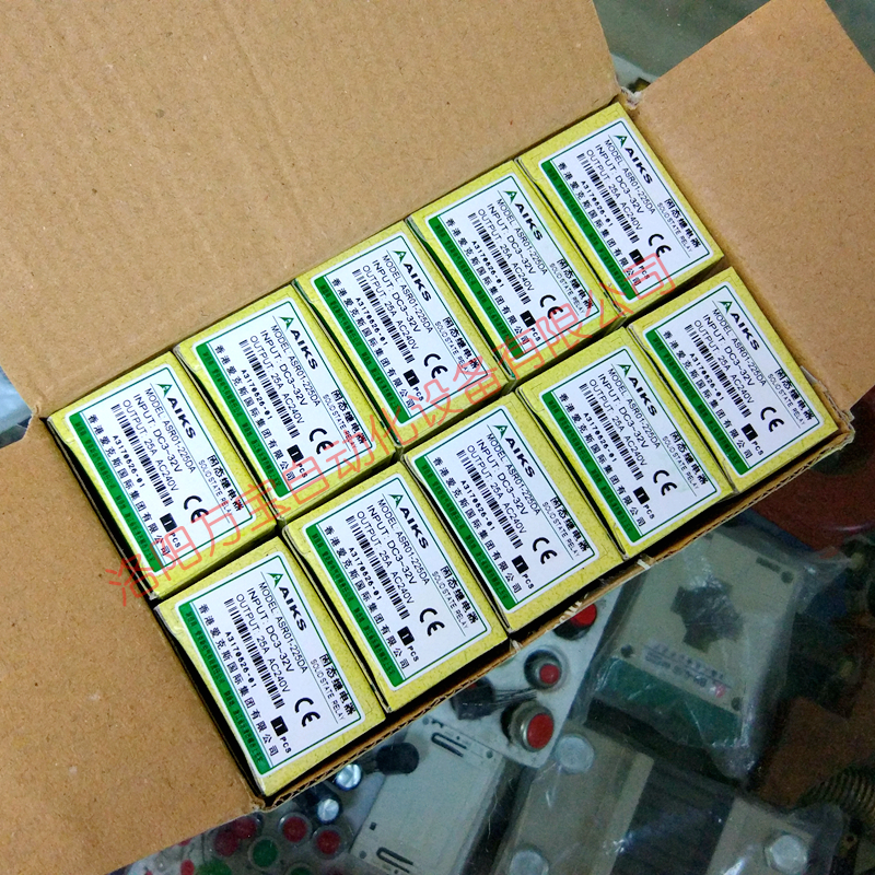 全新爱克斯单相固态继电器直流控制ASR01-225DA电流25安