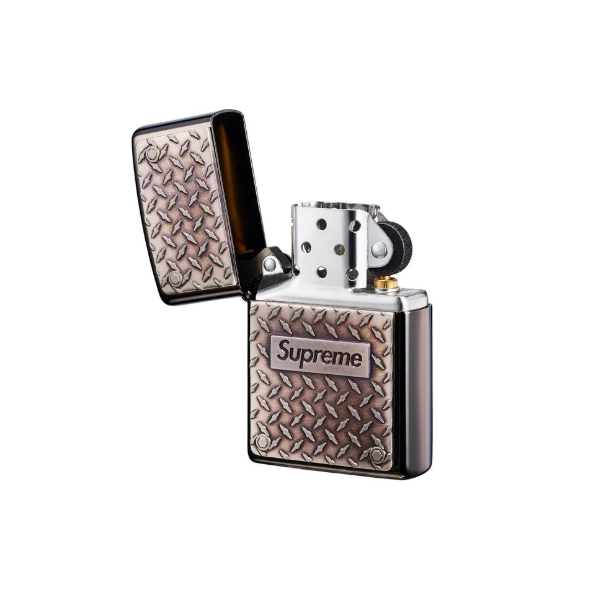 现货 Supreme 19SS Diamond Plate Zippo 联名 金属 打火机|ruв категории ZIPPO/швейцарский армейский нож/очки, бренд зажигалки и аксессуары, ZIPPO/" - от Buy2taobao.com для оказания профессиональной услуги покупки агента Taobao