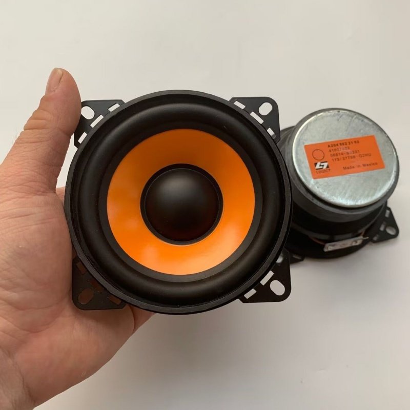 保真原拆L7哈曼喇叭4寸中低音汽车载高音头音响无损音箱改装通用