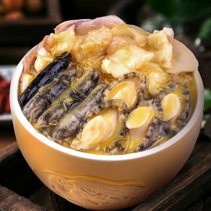 宜乐佛跳墙1袋1000g即食海鲜熟食特色私房菜现做成品大盆菜年夜饭