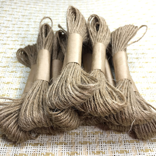 拉菲草之家麻绳本色手工DIY绳子