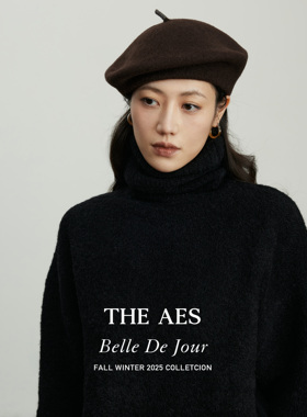 安上THE AES｜雍容静谧 经典千金富家女 书写隽永经典羊毛贝雷帽