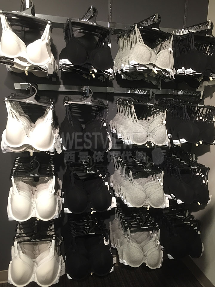美版正品CK Calvin Klein高级女士logo饰边舒适透气薄款文胸内衣