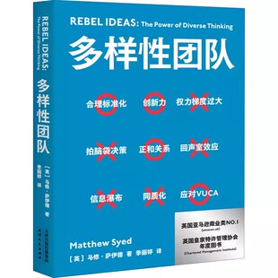 正版多样性团队 马修 萨伊德 天津人民出版社 果麦文化 英国管理著作 理论结合案例 高效团队工作法 企业管理 组织管理书籍