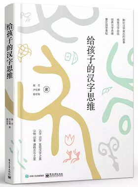正版给孩子的汉字思维 汉字的背后的故事 中华汉字文化书 电子工业 汉字有意思汉语字典解析汉字历史文化 汉字树儿童启蒙识字图书