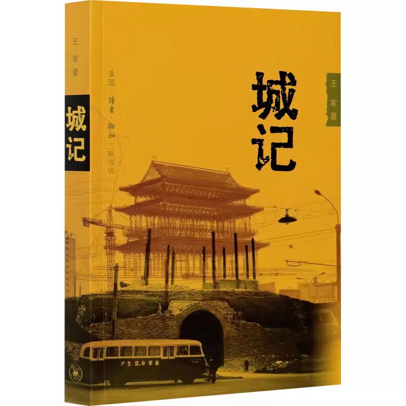正版城记 把消费城市变成生产城市 三联书店 王军 度日如年的巴黎之行 清除旧物质文化 未被实施的故宫改建计划书籍