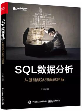 正版SQL数据分析从基础破冰到面试题解 王大伟 电子工业出版社 SQL数据分析实战手册语法知识SQL数据分析基础进阶入门教材教程书籍