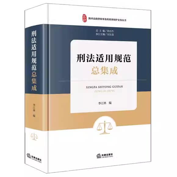 正版刑法适用规范总集成 李江林 法律出版社 刑法适用规范总集成参考基础教材教程书籍