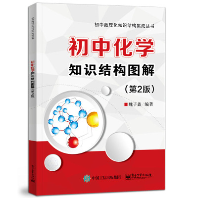 正版初中化学知识结构图解 第2版  初中数理化知识结构集成丛书 电子工业出版社 初中化学知识点大全 初一二三知识全解教材教程书