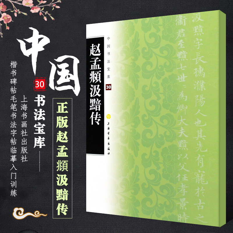中国书法宝库30 楷书碑帖毛笔书法字帖临摹入门基础训练教程 上海书画