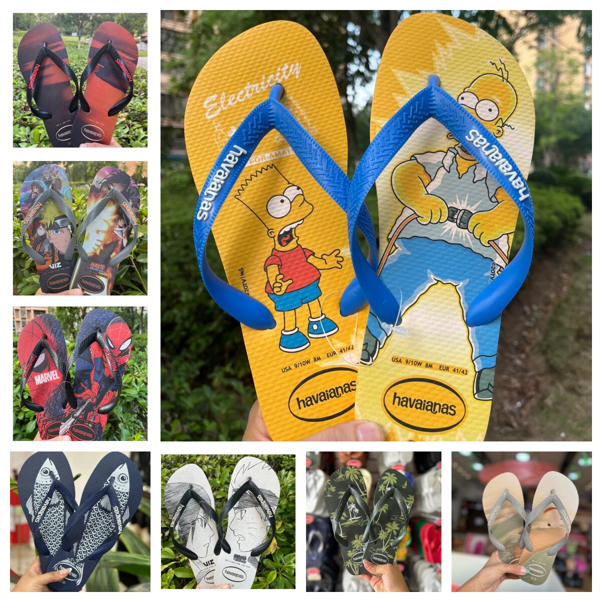 havaianas哈瓦那防滑男士人字拖