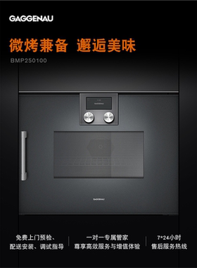 德国进口GAGGENAU嘉格纳 200系列嵌入式微波烤箱BMP251100/251110