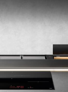 意大利进口falmec方美柯Monolith欧式别墅用前端下吸油烟机