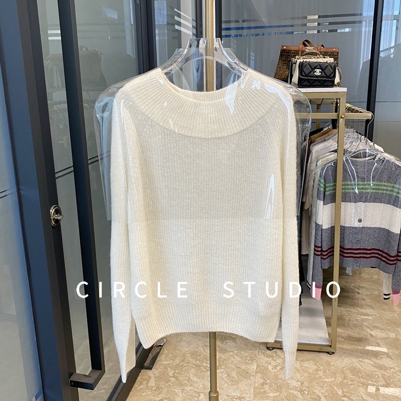 奢柔轻盈 自带氛围感一字肩气质女人味显瘦毛衣女 软糯羊毛针织衫,女装/女士精品,毛针织衫,淘宝优惠券,粉丝福利购,淘宝优惠卷