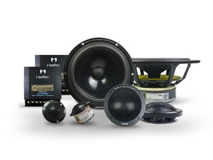 喇叭汽车音响改装 艾索特HQ165 ENG级三分频分体套装 HIGH