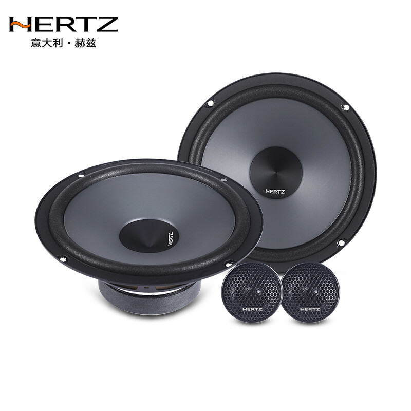 赫兹HERTZ汽车音响 K165二分频喇叭处理器高中低音改装套装 K165