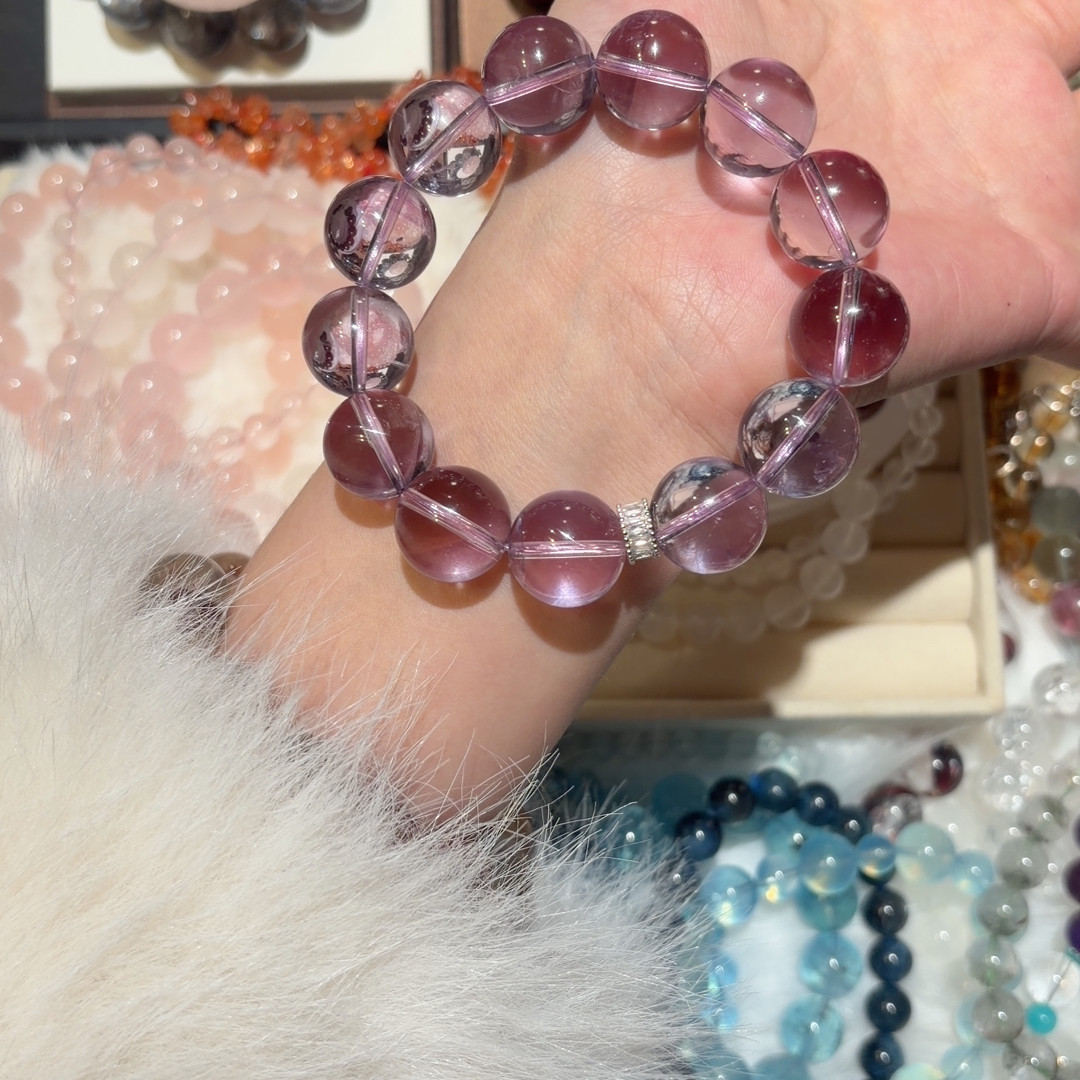 净体玻利维亚紫水晶手串高货,饰品/流行首饰/时尚饰品新,手饰/手串,淘宝优惠券,粉丝福利购,淘宝优惠卷