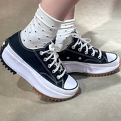 男166800C Run 168816C 帆布流星厚底鞋 增高板鞋 Star Hike高帮女鞋