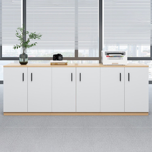 现货茶水办公室地柜储物柜隔断柜文件矮柜复印机底座柜打印机柜子