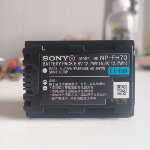 适用于索尼NP-FH70电池DCR-SR30E SR40E SR45 SR50 FP50 FP70电池