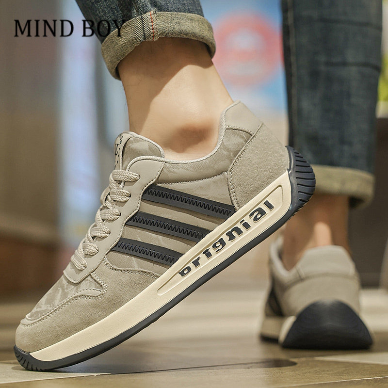MIND BOY2025秋季新款网面透气男士时尚休闲鞋运动阿甘鞋子潮鞋男