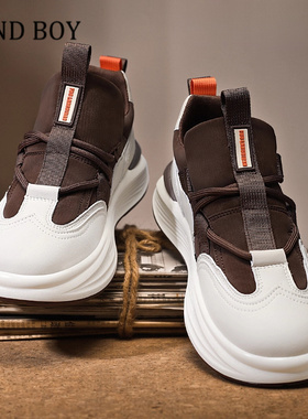 MIND BOY日本设计师联名款网红爆款鞋子男士2025新款秋季潮流百搭